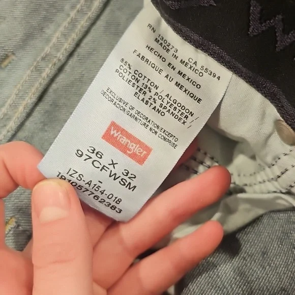 M Blue Jean Sz 36 X 32 - Picture 4 of 4